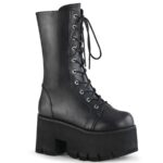 Ashes-105 Black Vegan Leather Demonia Colombia - Image 2