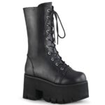 Ashes-105 Black Vegan Leather Demonia Colombia