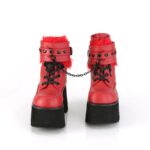 Ashes-57 Red Vegan Leather Demonia Colombia - Image 3