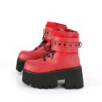 Ashes-57 Red Vegan Leather Demonia Colombia - Image 4