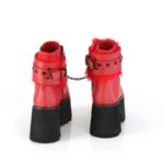 Ashes-57 Red Vegan Leather Demonia Colombia - Image 5