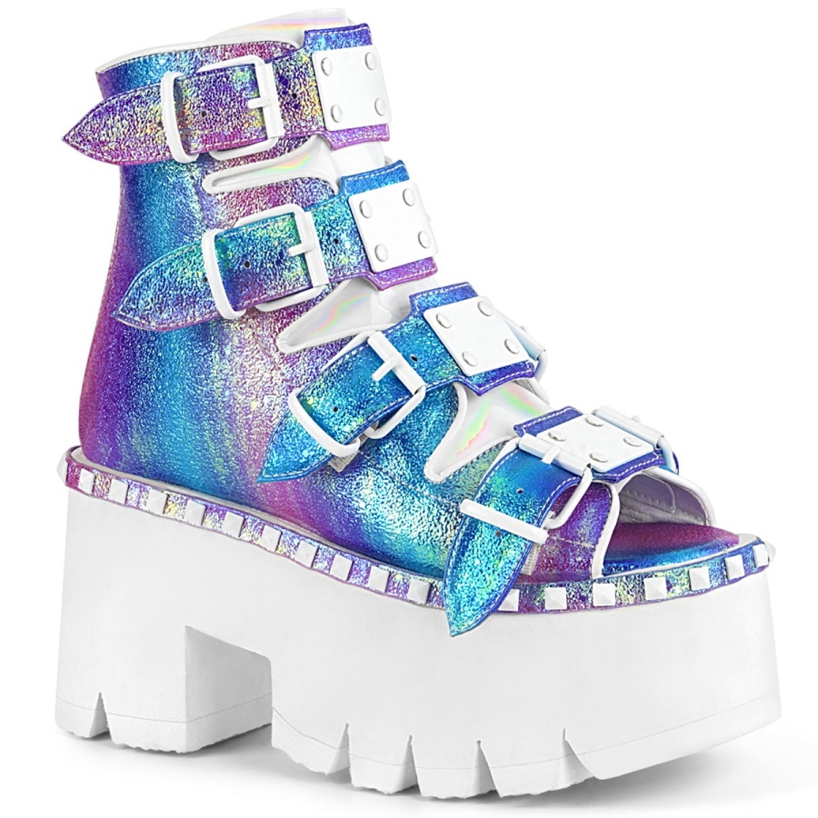 ashes_70_demonia_colombia_multi_iridescent_vegan_leather.jpg Ashes-70 Demonia Colombia Multi Iridescent Vegan Leather - Image 1