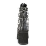 Assault-66 Demonia Colombia Black Vegan Leather - Image 5