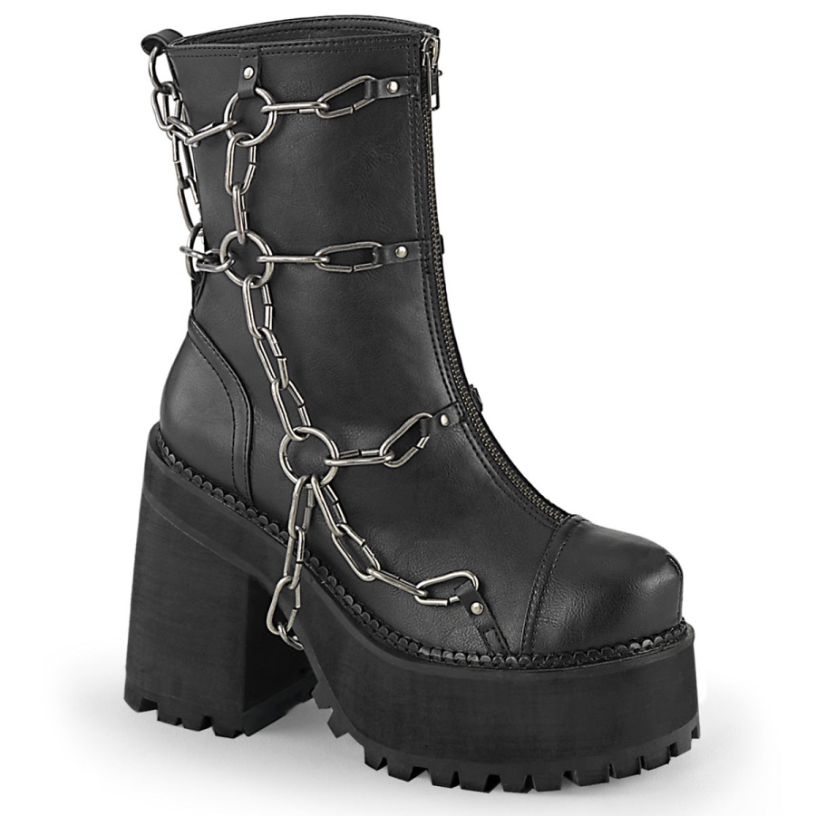 assault_66_demonia_colombia_black_vegan_leather.jpg Assault-66 Demonia Colombia Black Vegan Leather - Image 1