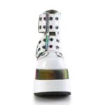 Bear-104 White Patent-Rainbow Reflective Demonia Colombia - Image 3