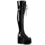 Camel-300 Black Str Patent Zapatos Demonia - Image 2