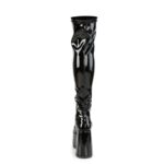 Camel-300 Black Str Patent Zapatos Demonia - Image 5