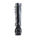 Charade-206 Demonia Colombia Black Vegan Leather - Image 3