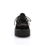 Creeper-219 Black Velvet Zapatos Demonia - Image 3