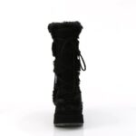 Cubby-311 Black Vegan Suede Demonia Colombia - Image 3
