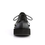 Dank-110 Zapatos Demonia Black Vegan Leather - Image 3