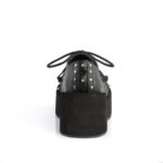 Dank-110 Zapatos Demonia Black Vegan Leather - Image 5