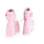 Demonia Colombia Baby Pink Vegan Leather Ashes-57 - Image 5