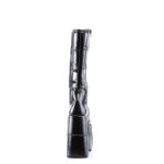 Demonia Colombia Black Patent Stack-301 - Image 5