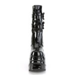 Demonia Colombia Black Patent Wave-150 - Image 3