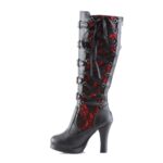 Demonia Colombia Black-Red Vegan Leather Crypto-106 - Image 4