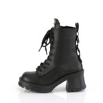 Demonia Colombia Black Vegan Leather Bratty-50 - Image 4