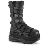 Demonia Colombia Black Vegan Leather Neptune-210