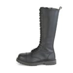 Demonia Colombia Black Vegan Leather Riot-20 - Image 4