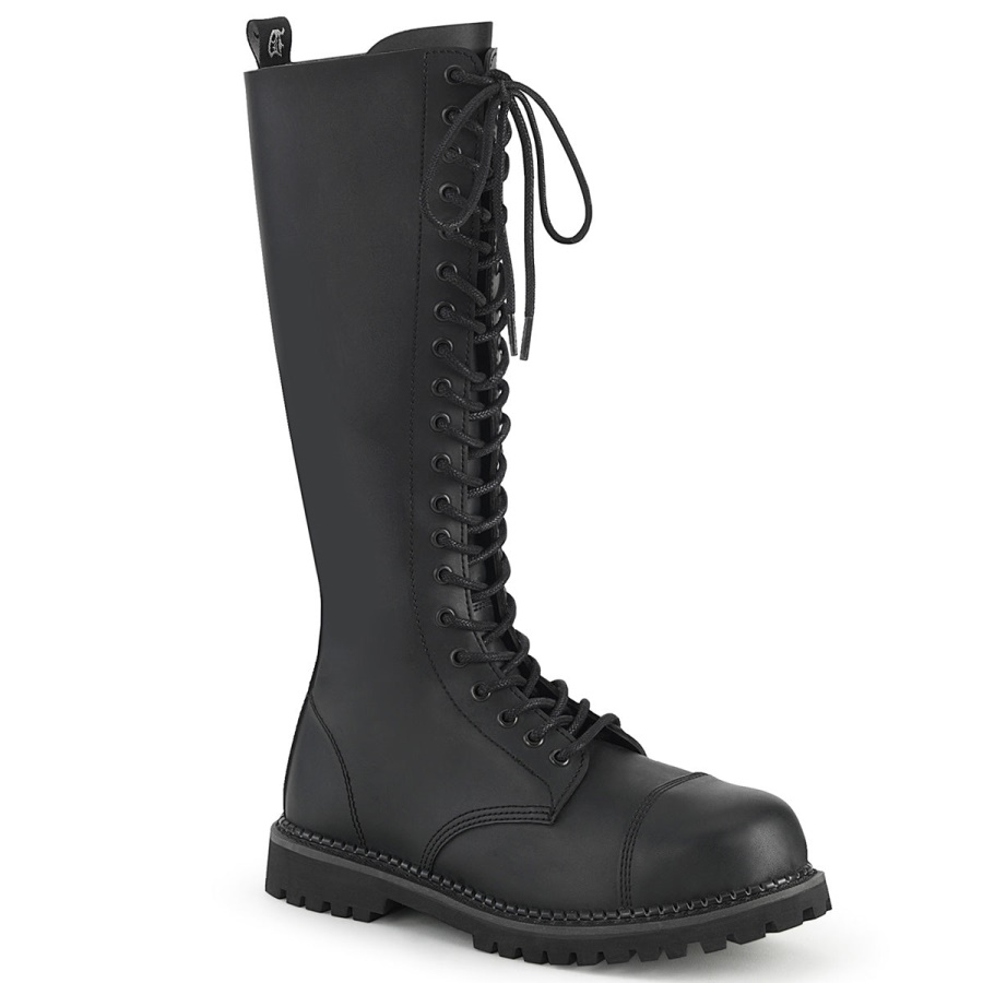 demonia_colombia_black_vegan_leather_riot_20.jpg Demonia Colombia Black Vegan Leather Riot-20 - Image 1