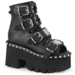 Demonia Colombia Black Vegan Leather&Hologram Ashes-70 - Image 2