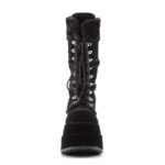 Demonia Colombia Black Vegan Suede Bear-202 - Image 3