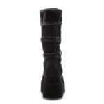 Demonia Colombia Black Vegan Suede Bear-202 - Image 5