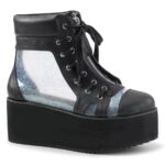 Demonia Colombia Clear Hologram T Faux Leather Grip-102 - Image 2