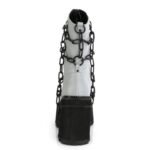 Demonia Colombia Gray Reflective Vegan Leather Assault-66 - Image 5