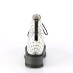 Demonia Colombia White Glow Vegan Leather Slacker-88 - Image 5