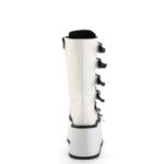 Demonia Colombia White Vegan Leather Damned-225 - Image 5