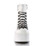 Demonia Colombia White Vegan Leather Kera-21 - Image 3