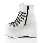 Demonia Colombia White Vegan Leather Kera-21 - Image 4