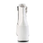 Demonia Colombia White Vegan Leather Kera-21 - Image 5