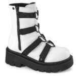 Demonia Colombia White Vegan Leather-Nylon Renegade-50 - Image 2