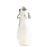 Demonia Colombia White Vegan Leather Shaker-52 - Image 5