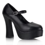 Dolly-50 Zapatos Demonia Black Vegan Leather - Image 2