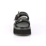 Emily-100 Zapatos Demonia Black Vegan Leather - Image 3