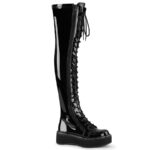 Emily-375 Black Patent Zapatos Demonia - Image 2