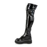 Emily-375 Black Patent Zapatos Demonia - Image 4