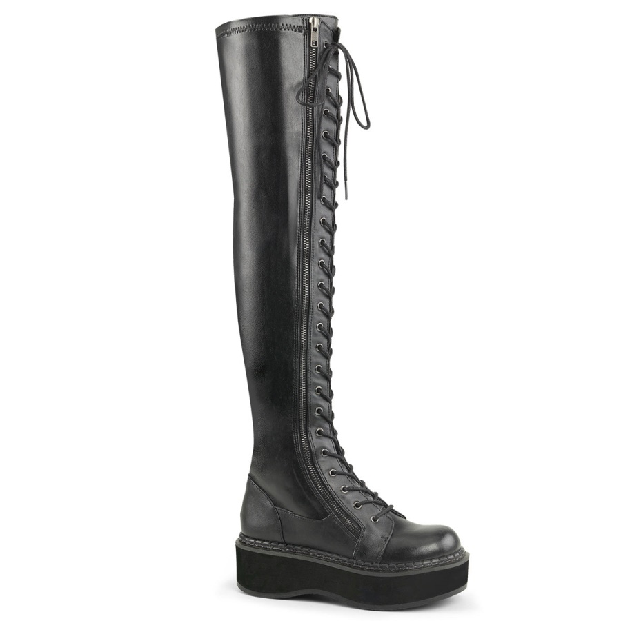 emily_375_zapatos_demonia_black_str_vegan_leather.jpg Emily-375 Zapatos Demonia Black Str Vegan Leather - Image 1