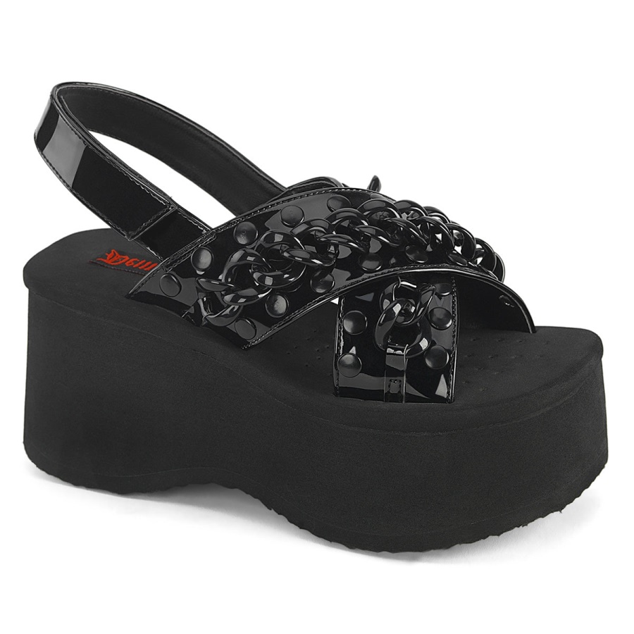 funn_12_zapatos_demonia_black_patent.jpg Funn-12 Zapatos Demonia Black Patent - Image 1