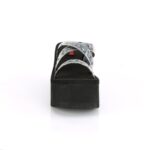 Funn-19 Zapatos Demonia Black Oil Flick Hologram - Image 3
