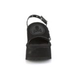 Funn-32 Zapatos Demonia Black Fishnet-Vegan Leather - Image 3