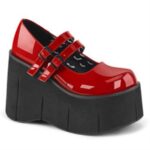 Kera-08 Zapatos Demonia Red Patent - Image 6