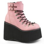 Kera-21 Demonia Colombia Baby Pink Vegan Leather