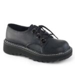Lilith-99 Black Vegan Leather Zapatos Demonia - Image 6
