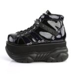 Neptune-100 Demonia Colombia Black Glitter-Silver - Image 4