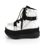 Neptune-181 Demonia Colombia White Vegan Leather Multi - Image 4