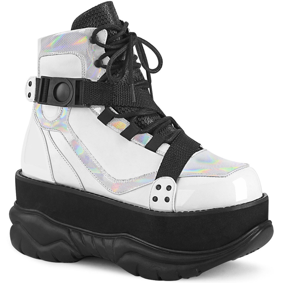neptune_181_demonia_colombia_white_vegan_leather_multi.jpg Neptune-181 Demonia Colombia White Vegan Leather Multi - Image 1
